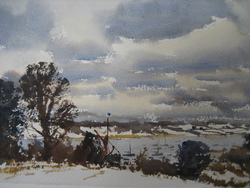 Winter on the River Orwell